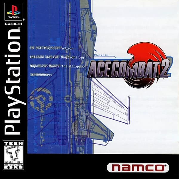 Ace Combat 2 Playstation 1 Box Art