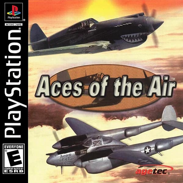 Aces of the Air Playstation 1 Box Art