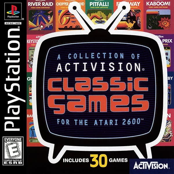 Activision Classics Playstation 1 Box Art