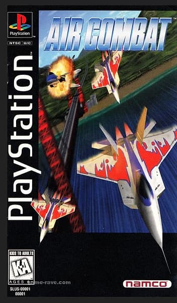 Air Combat Playstation 1 Box Art