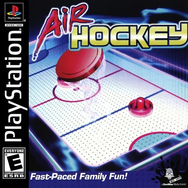 Air Hockey Playstation 1 Box Art