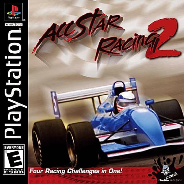 All-Star Racing 2 PlayStation 1 Box Art