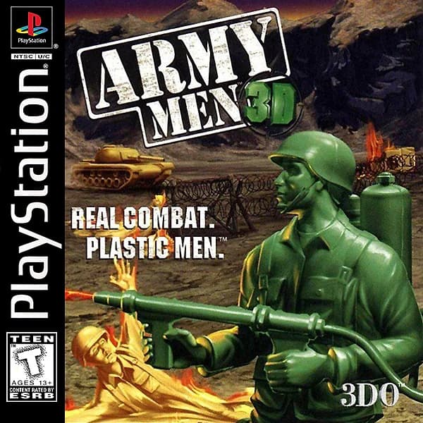 Army Men 3D box art