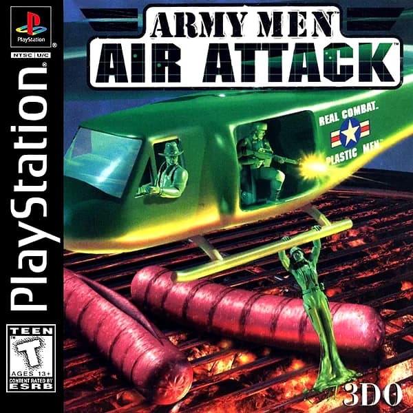 Army Men: Air Attack box art