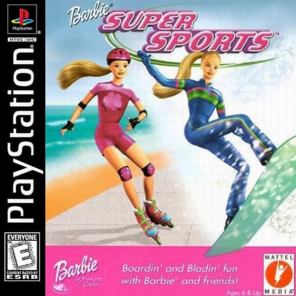 Barbie: Super Sports box art