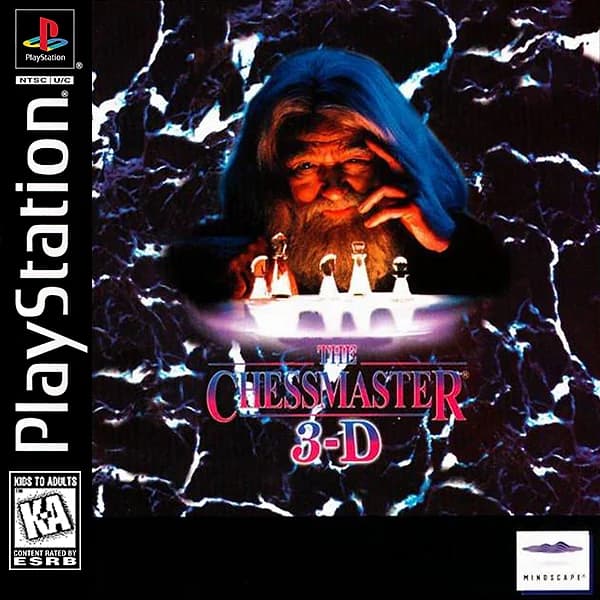 Chessmaster 3-D box art