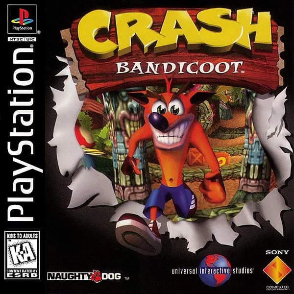 Crash Bandicoot Box Art