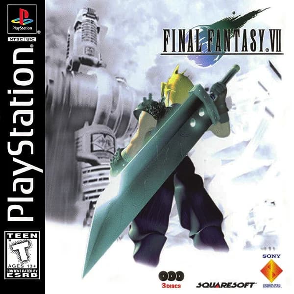 Final Fantasy VII Box Art