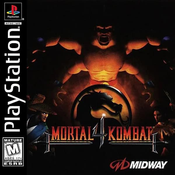 Mortal Kombat 4 box art