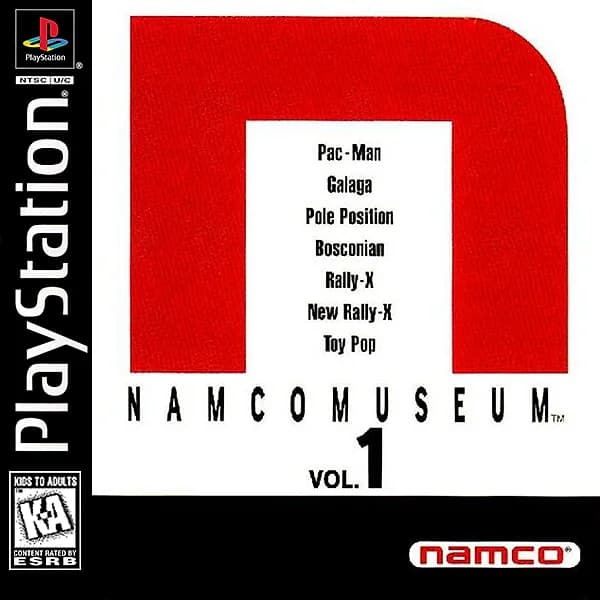 Namco Museum Vol. 1 box art