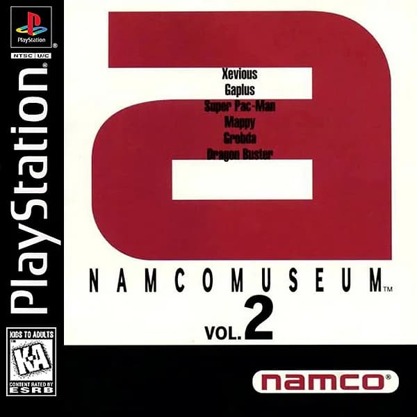 Namco Museum Vol. 2 box art