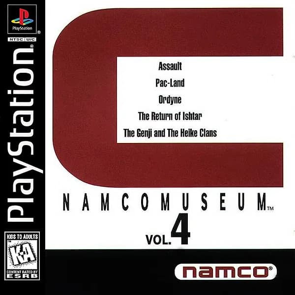 Namco Museum Vol. 4 box art
