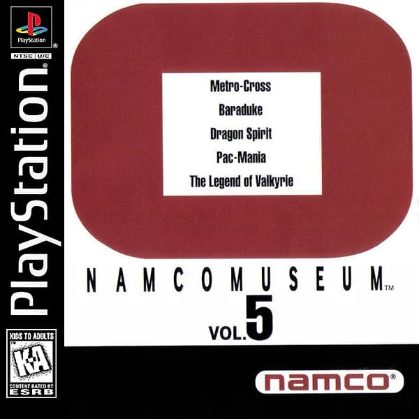 Namco Museum Vol. 5 box art