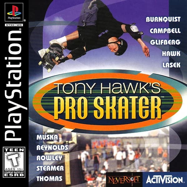Tony Hawk's Pro Skater box art