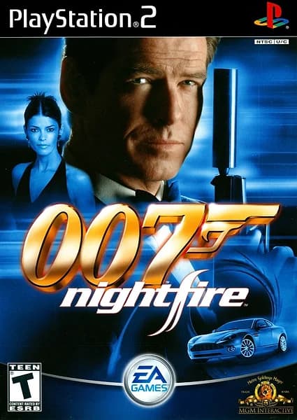 007: Nightfire Playstation 2 Box Art