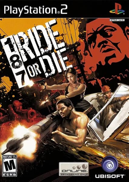 187 Ride or Die Playstation 2 Box Art