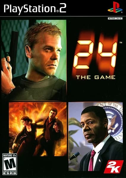 24: The Game Playstation 2 Box Art