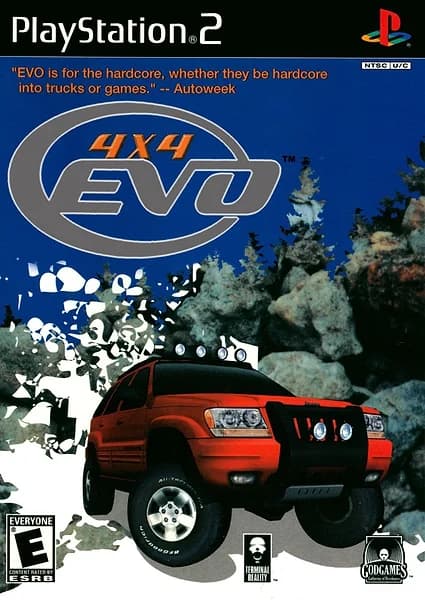4x4 Evo Playstation 2 Box Art
