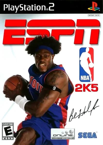ESPN NBA 2K5 box art