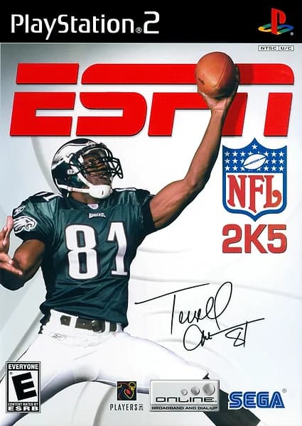 ESPN NFL 2K5 box art
