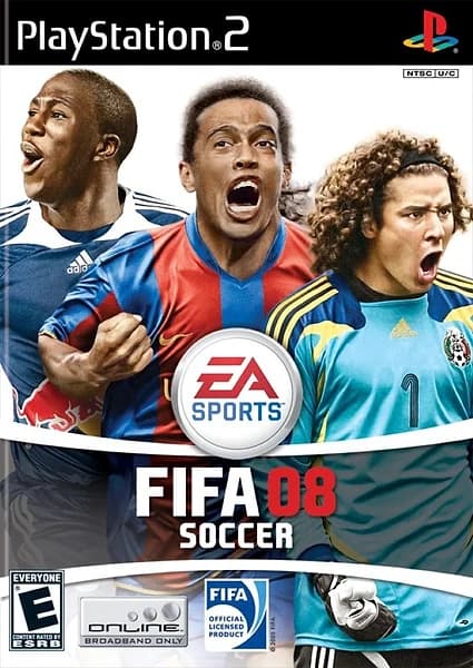 FIFA 08 box art
