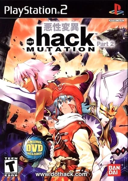 .hack//Mutation Part 2 Playstation 2 Box Art