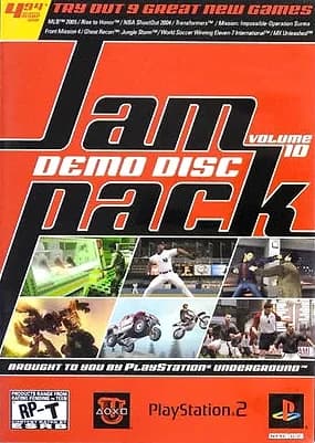 PlayStation Underground Jampack Vol. 10 Box Art