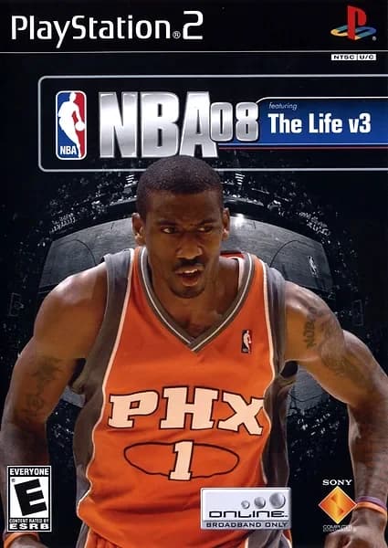 NBA 08 box art