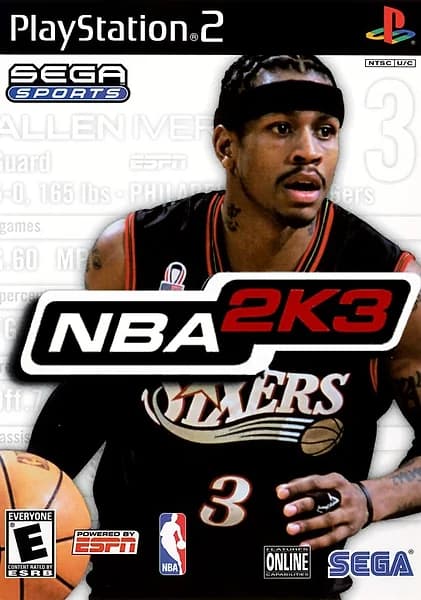NBA 2K3 box art