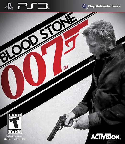 007 Blood Stone Playstation 3 Box Art