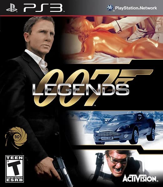 007 Legends Playstation 3 Box Art
