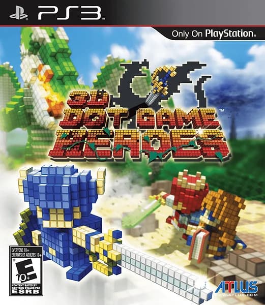 3D Dot Game Heroes Playstation 3 Box Art