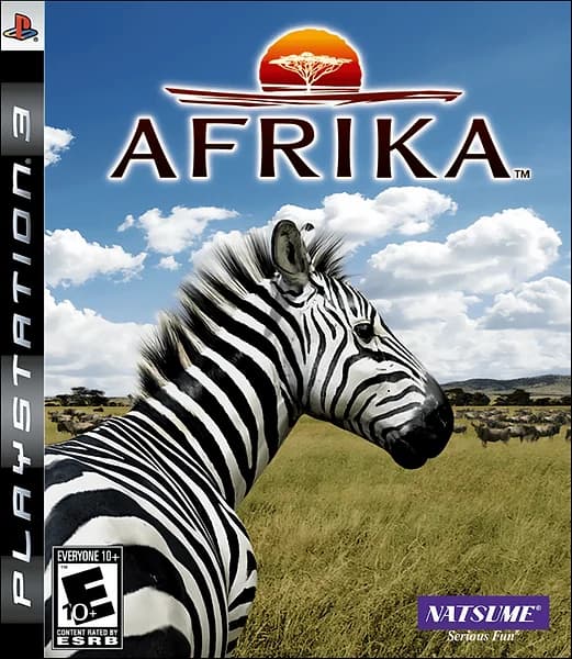 Afrika Playstation 3 Box Art