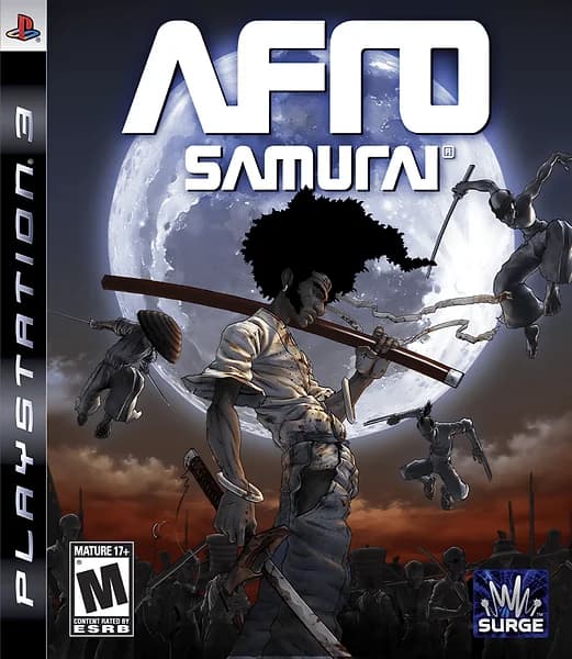 Afro Samurai Playstation 3 Box Art