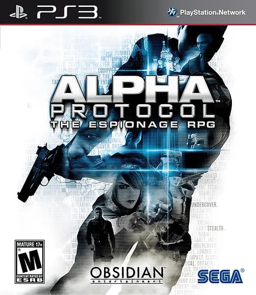 Alpha Protocol Playstation 3 Box Art