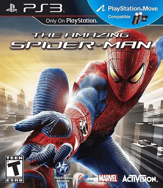 Amazing Spider-Man Playstation 3 Box Art