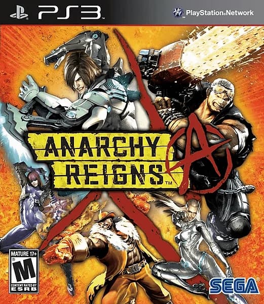 Anarchy Reigns Playstation 3 Box Art