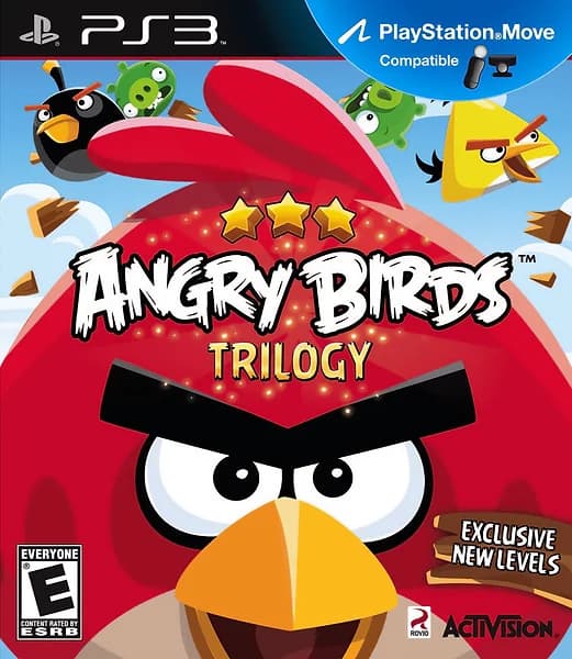 Angry Birds Trilogy PlayStation 3 Box Art