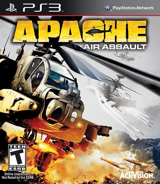 Apache: Air Assault PlayStation 3 Box Art