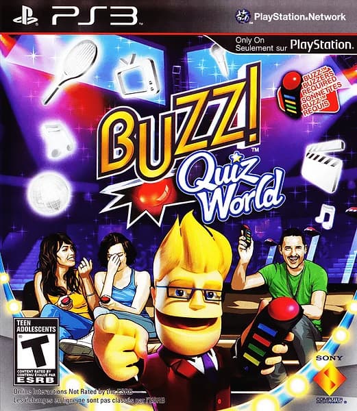 Buzz! Quiz World box art