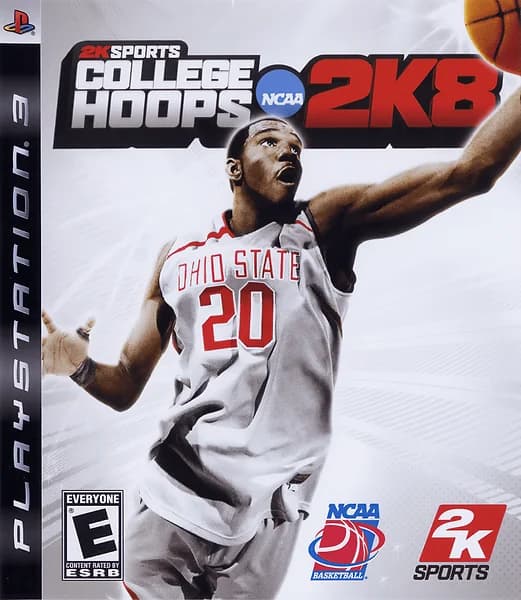 College Hoops 2K8 box art