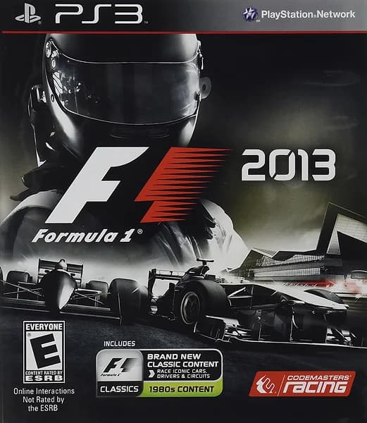 F1 2013 Box Art