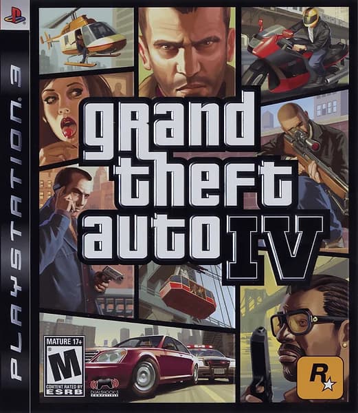 Grand Theft Auto IV box art