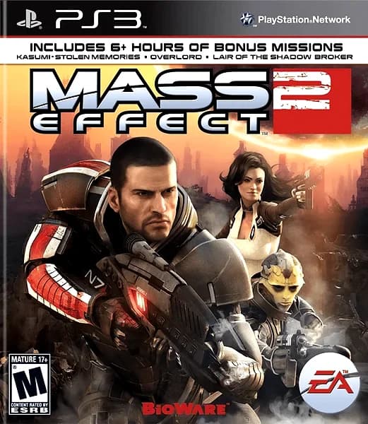 Mass Effect 2 Box Art