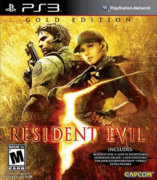Resident Evil 5 box art
