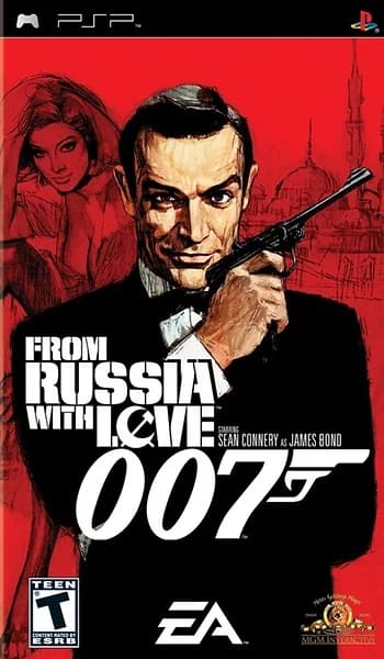 007: From Russia with Love PSP Box Art