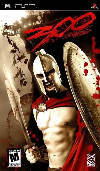 300: March to Glory PSP Box Art