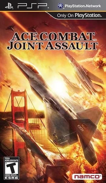 Ace Combat: Joint Assault PSP Box Art