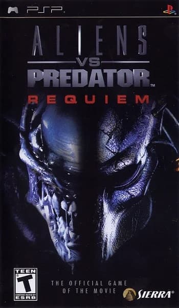 Aliens vs. Predator: Requiem PSP Box Art
