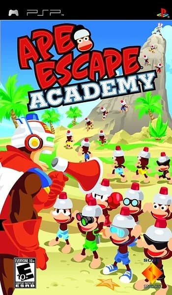 Ape Escape Academy PSP Box Art